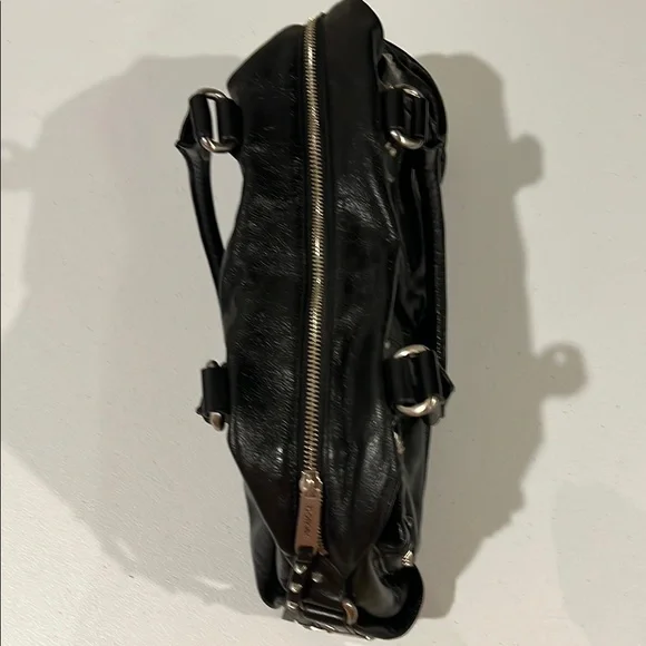 Botkier Black Slouchy Shoulder Bag with Studded Detail - Picture 5 of 8